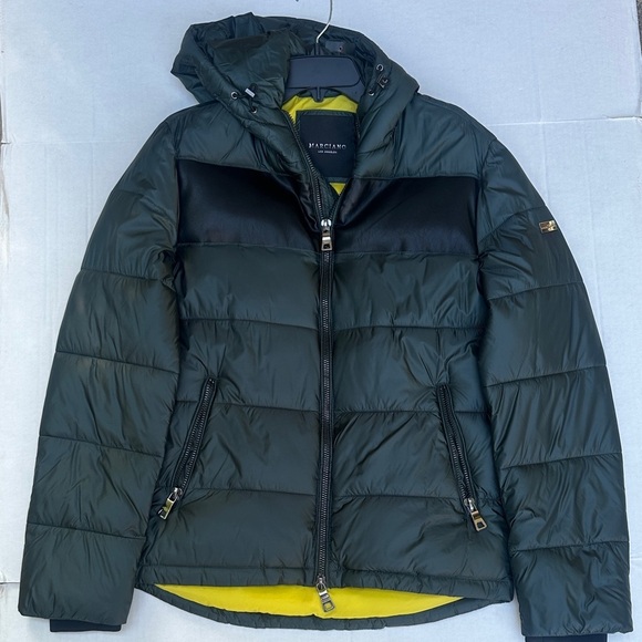 Guess by Marciano Other - GUESS BY MARCIANO  Green yellow Puffer Jacket